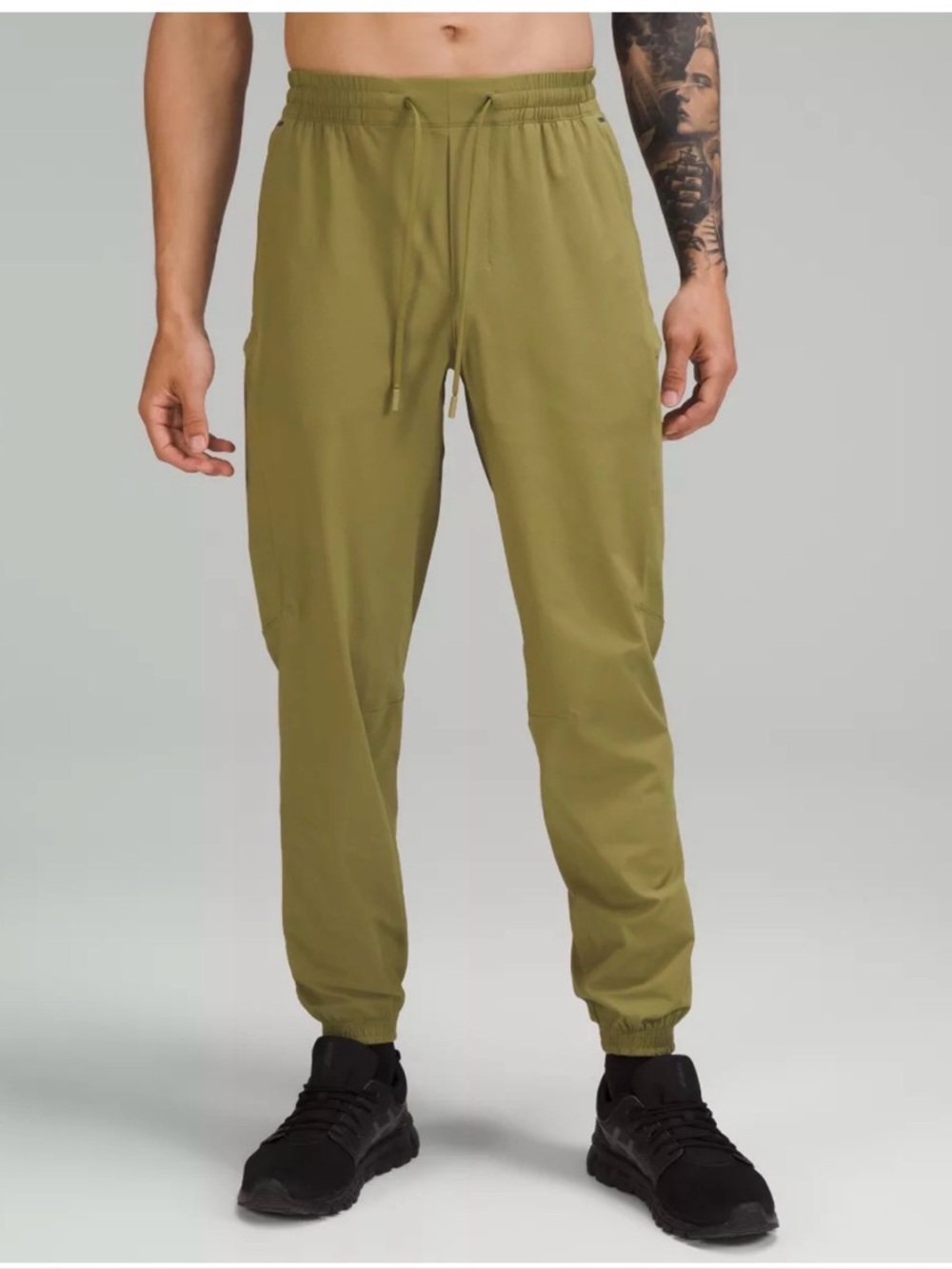 lululemon athletica Olive Green Men's License to Train Jogger Pants